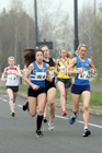 Senior womens 2019 Elswick Harirers Good Friday Road Relay, Newburn, Newcastle. Photo:  David T. Hewitson/Sports for All Pics